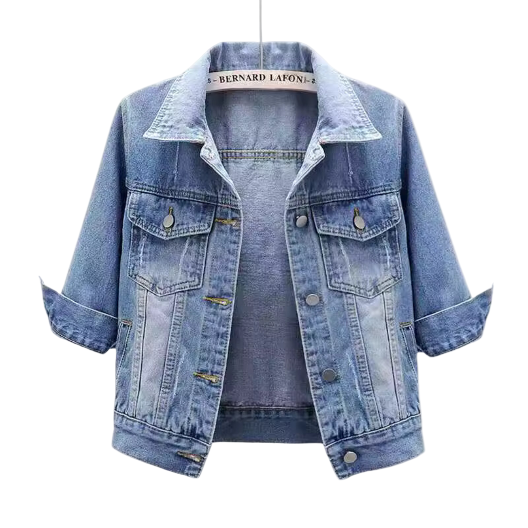 RILEY™ – KLASSISK DENIMJAKKE MED TIDLØST SNIT