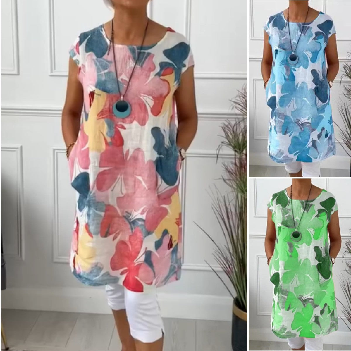 Jeanne™ | Sofistikeret Skjortekjole