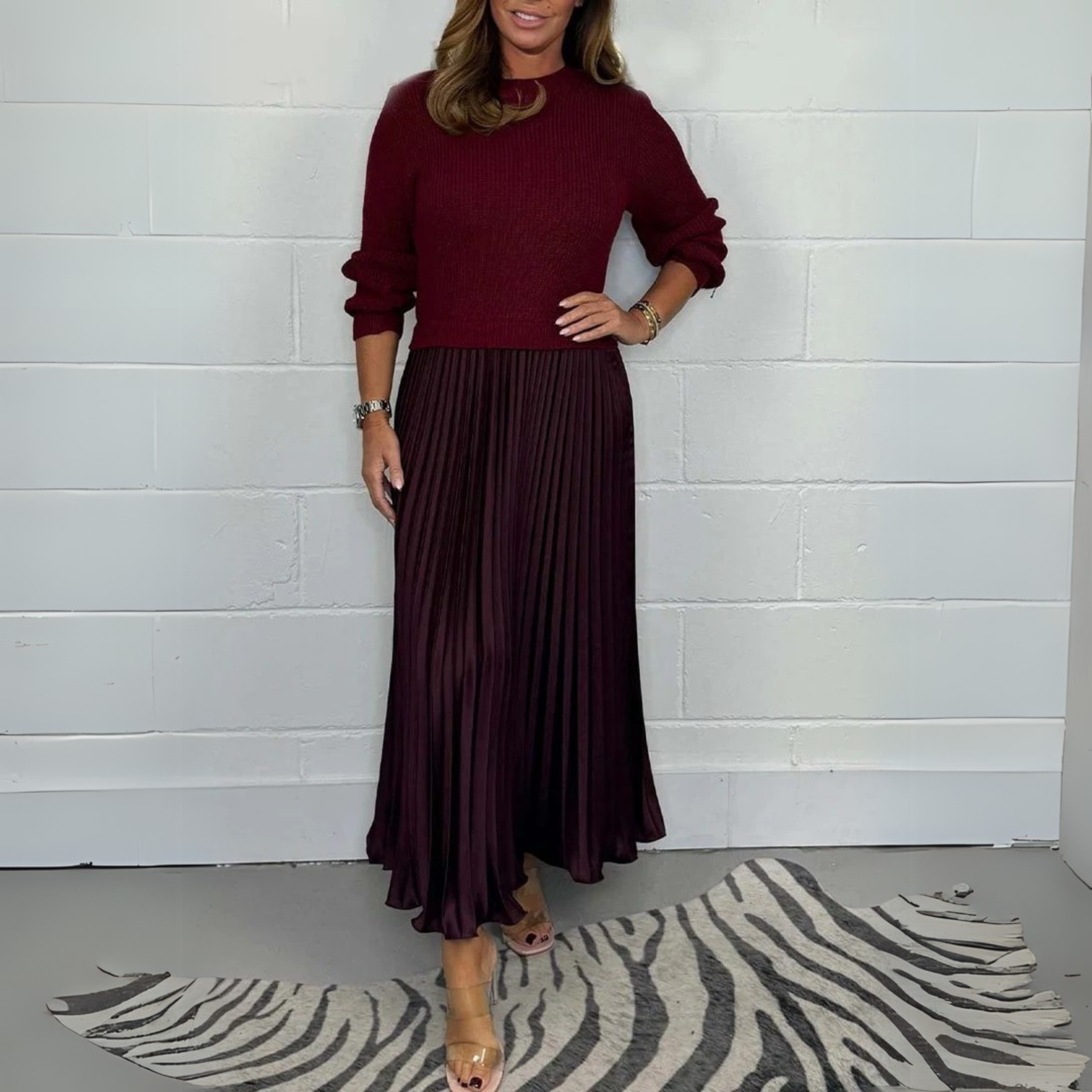 Karin™ | Elegant Lang Kjole