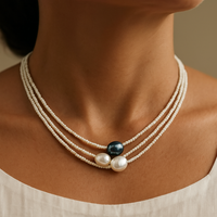 Vintage – perlehalskæde