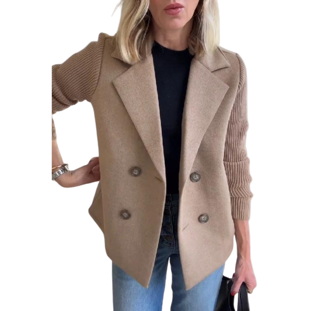 LENORA™ – PREMIUM CHIC BLAZER MED STRIKÆRMER