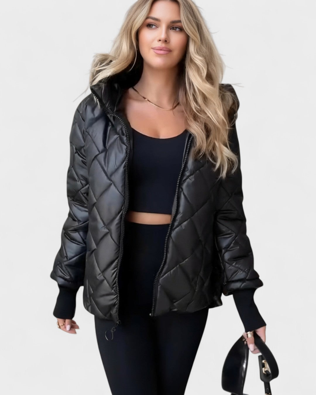 Ema™ | Stilfuld jakke med hætte