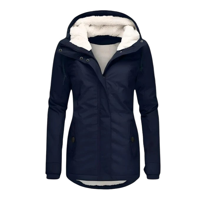 AMÉLIE™ – VANDAFVISENDE VINTERJAKKE MED HÆTTE