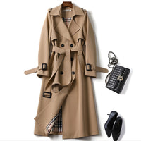 XANTHIPPE™ – ELEGANT TRENCHCOAT MED TIDLØST DESIGN