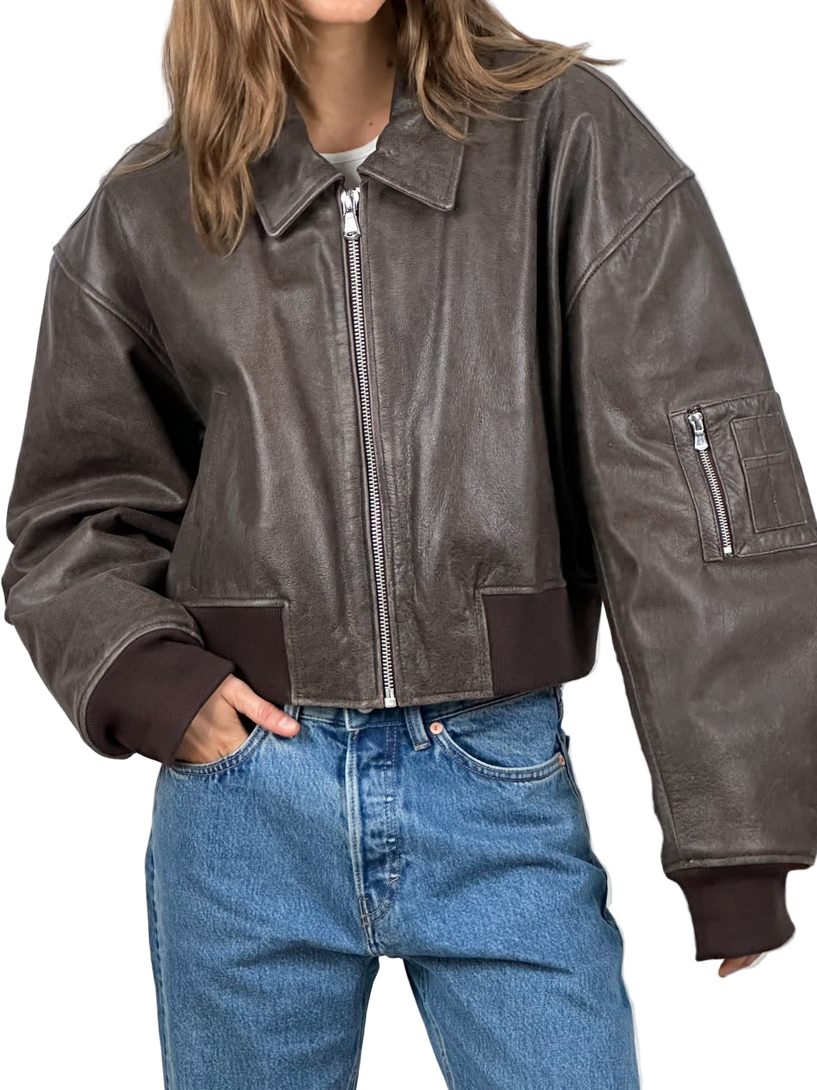 NAYA™ – CROPPED BOMBERJAKKE