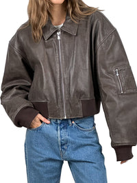 NAYA™ – CROPPED BOMBERJAKKE