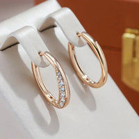 Elegante gyldne hoops